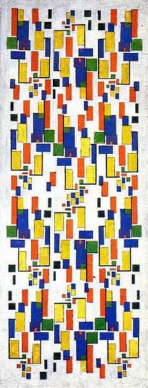 Theo van Doesburg Colour design for a chimney Germany oil painting art